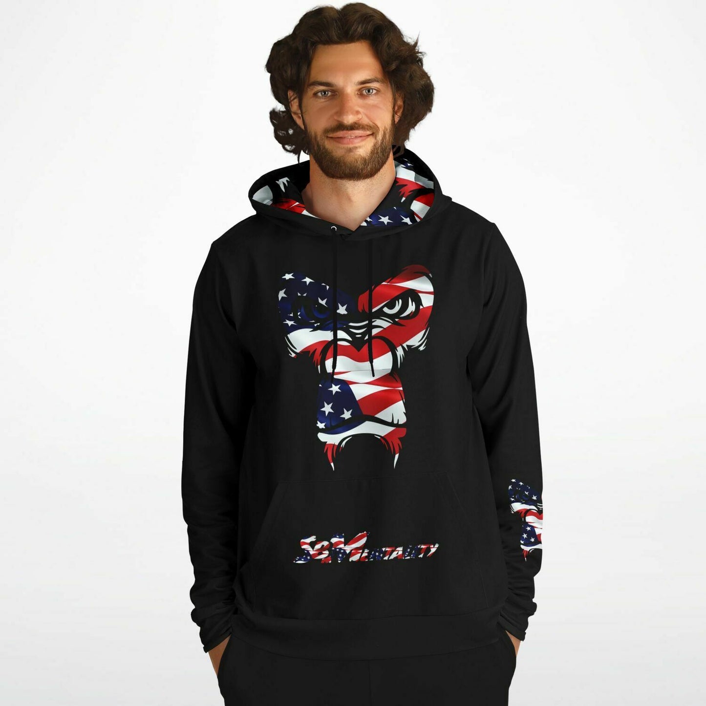"American Flag" SB Mentality Fashion Hoodie