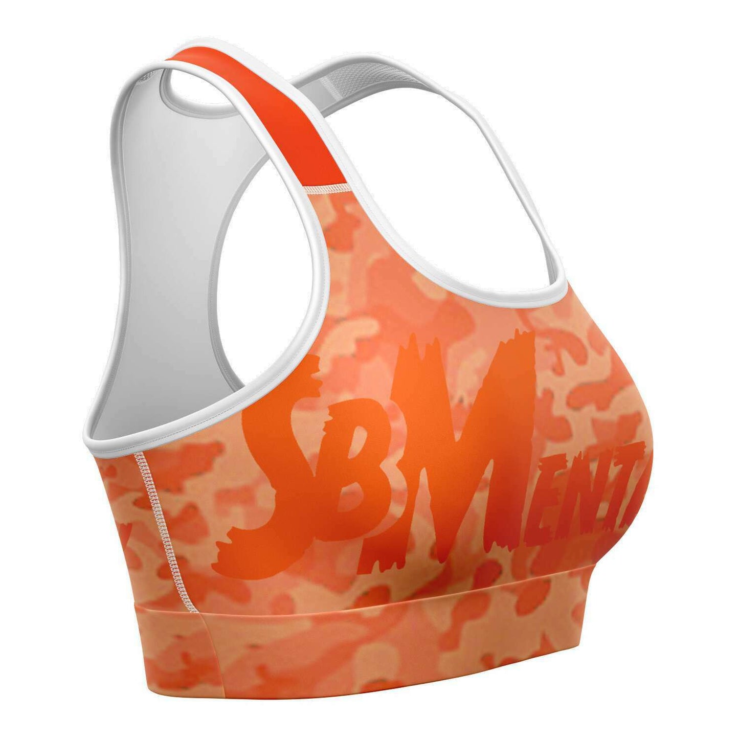SB Mentality Premium Sports Bra (Peach Camouflage)