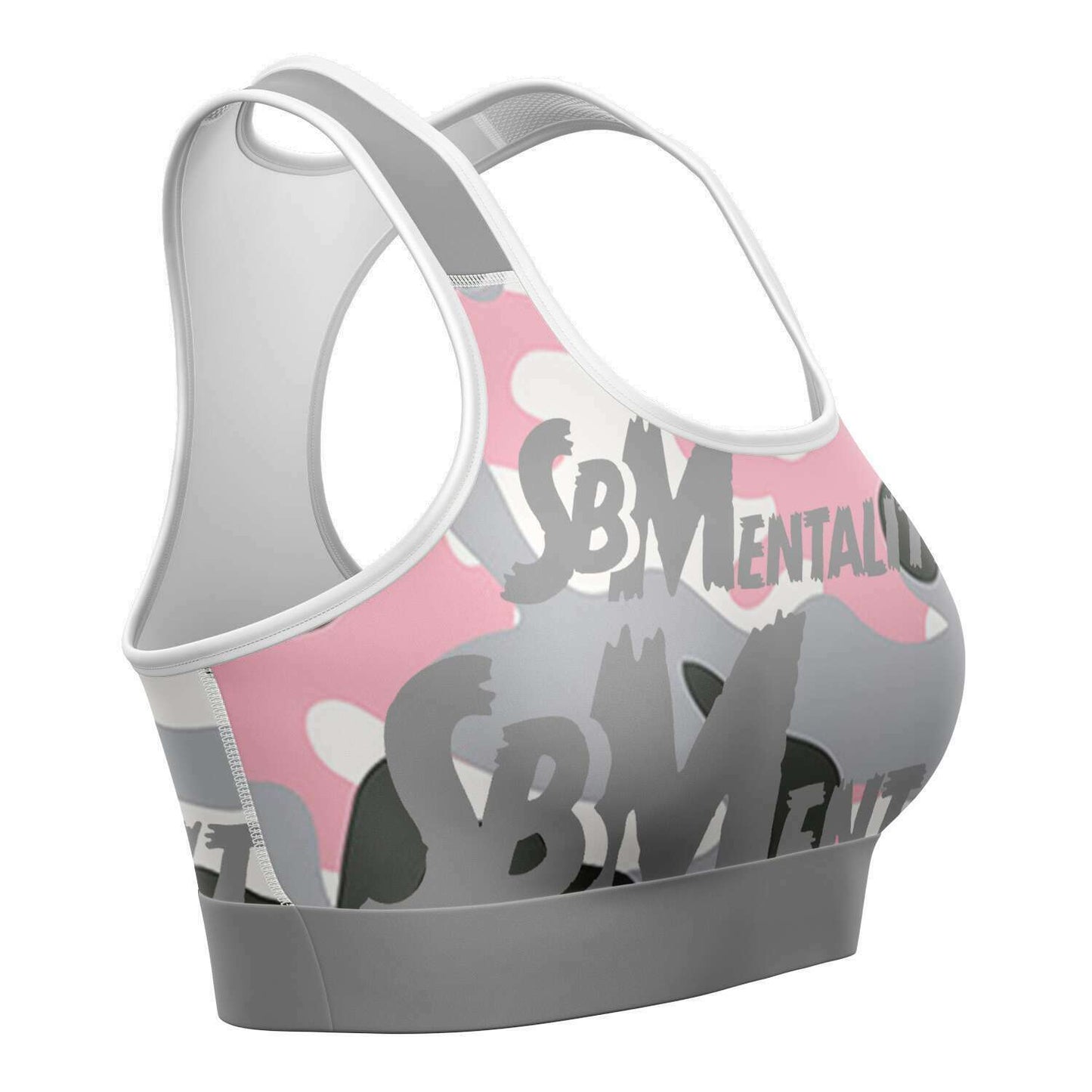 SB Mentality Premium Sports Bras (Pink Camouflage)