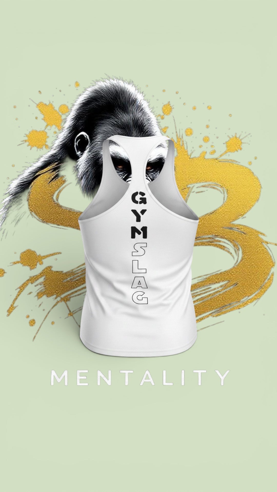 “GS” Gym Vest - Sleeveless Tank Top