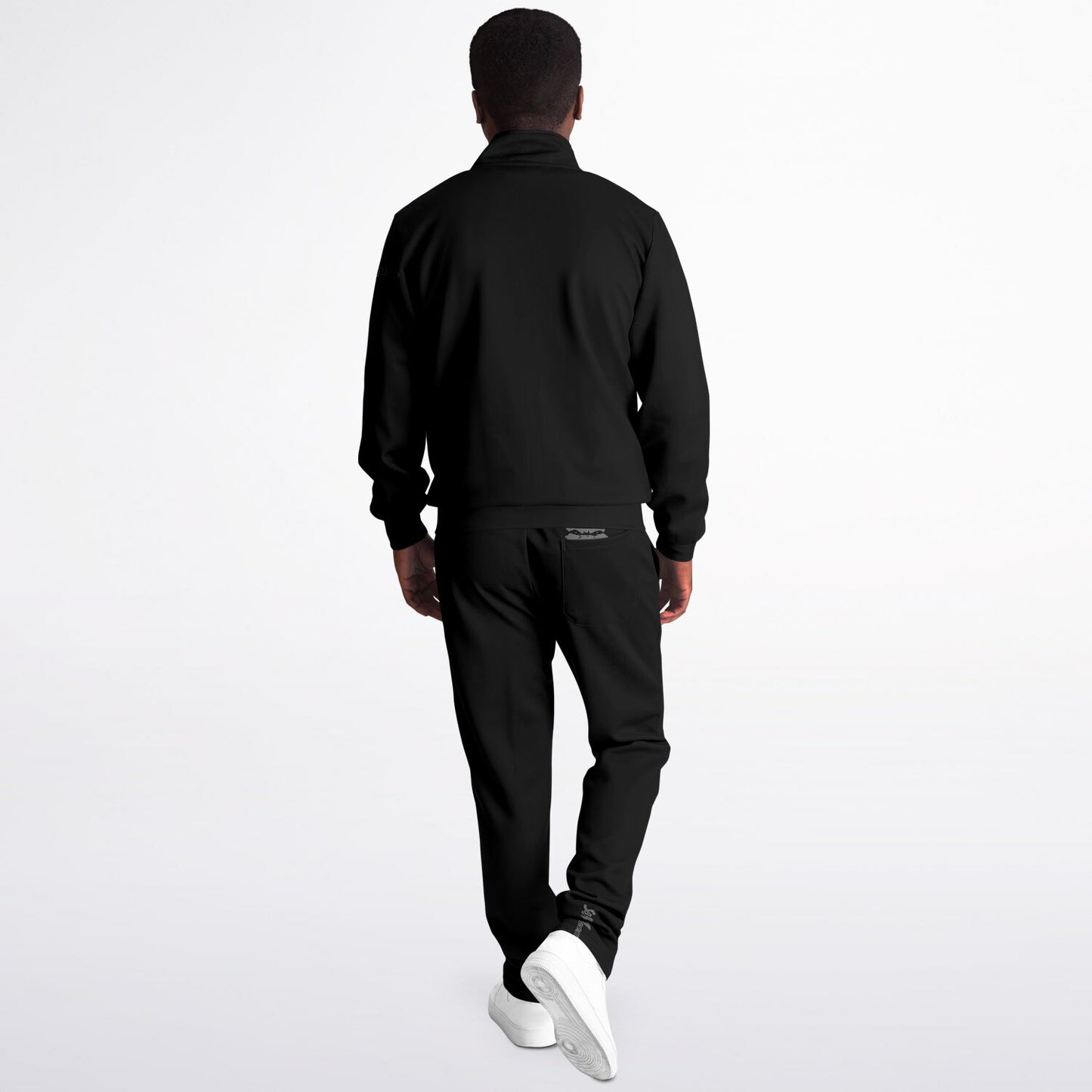 "Fit Squad" Dark Charcoal & Grey Tracksuit