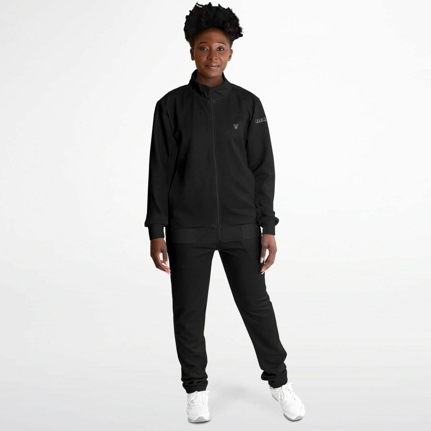 "Fit Instructor" Tracksuit - Dark Charcoal & Grey