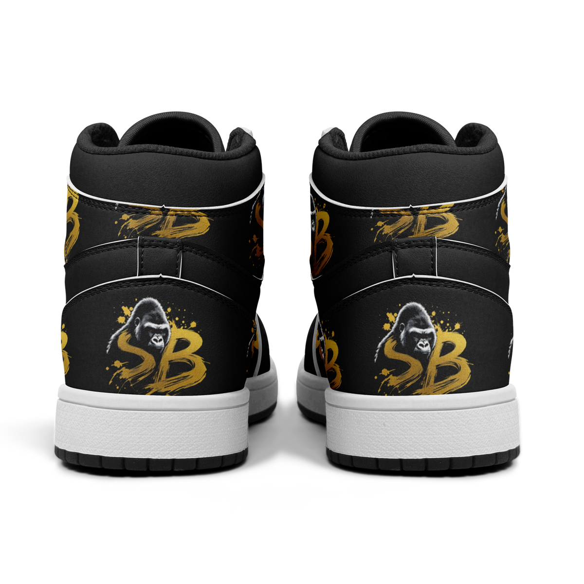 SBM Obsidian | Regalia Black High Tops