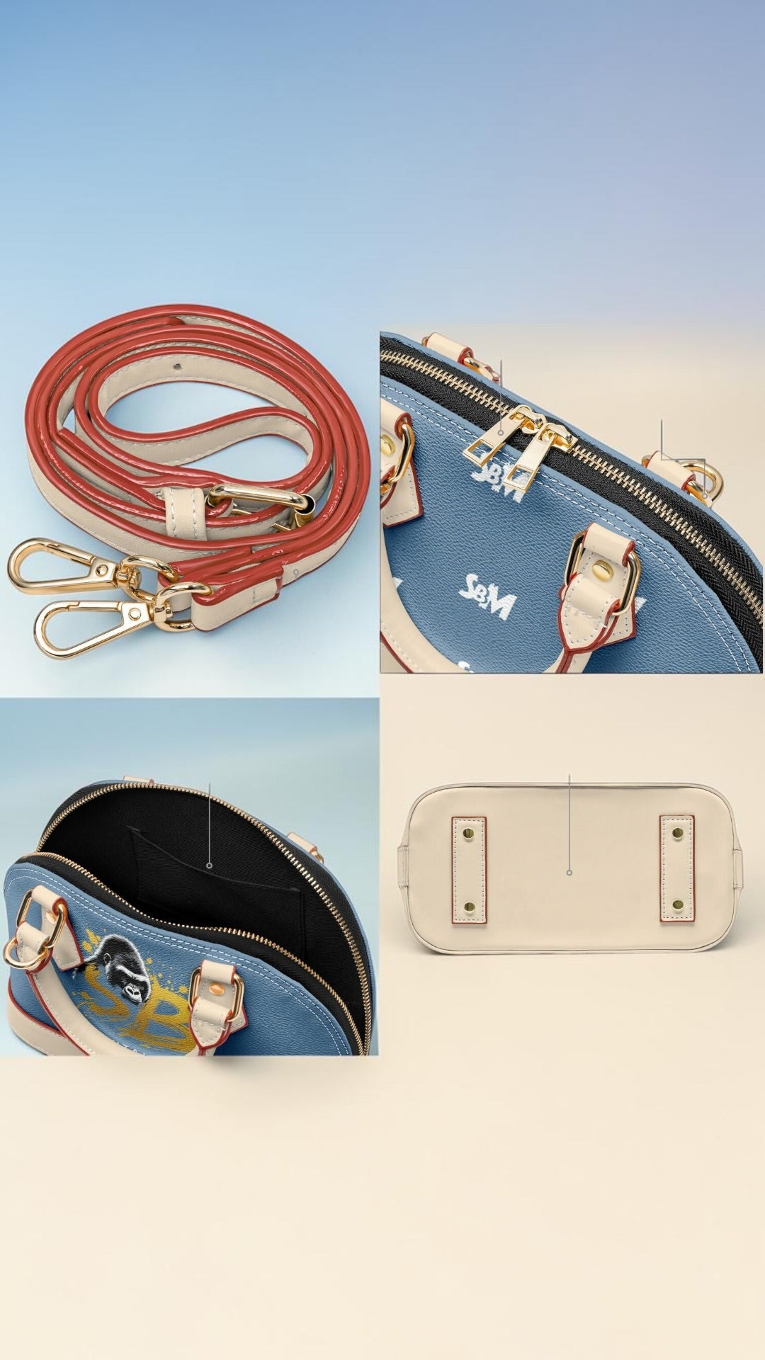 SBM Signature Dome Satchel