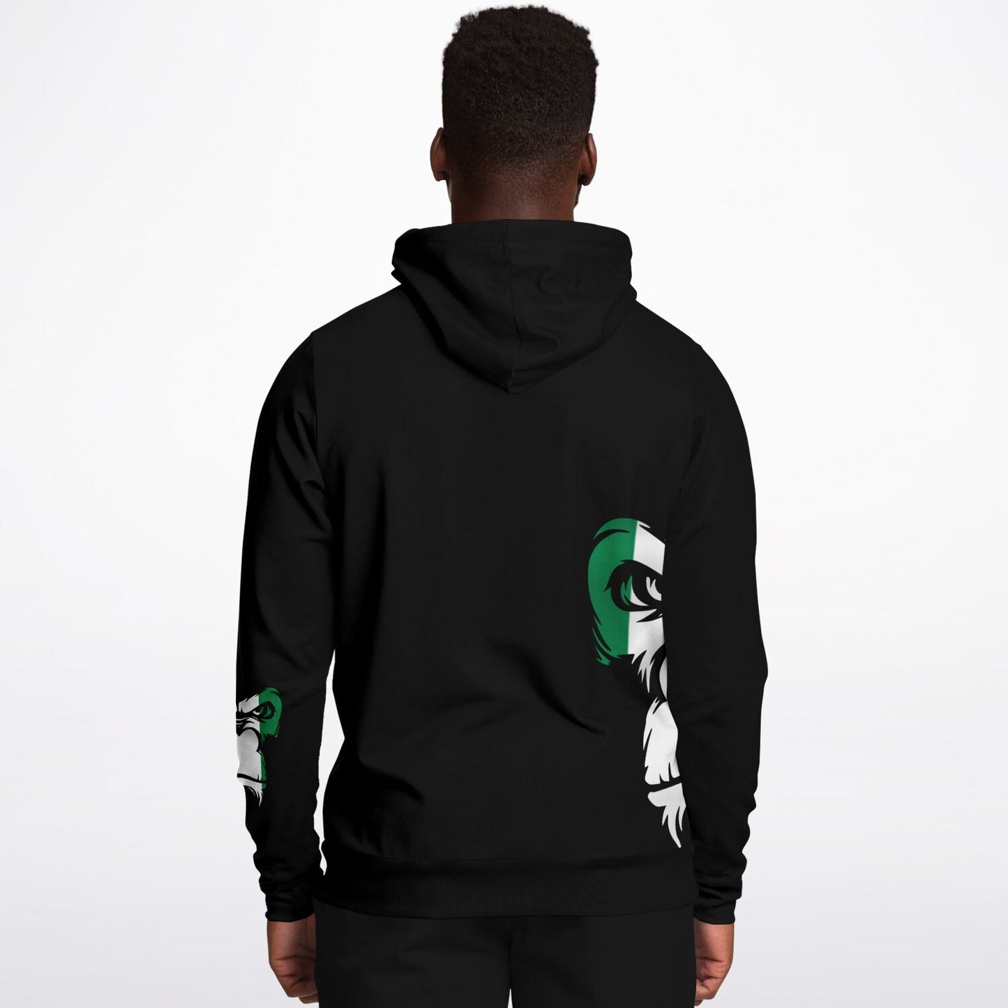 "Nigerian Flag" SB Mentality Fashion Hoodie