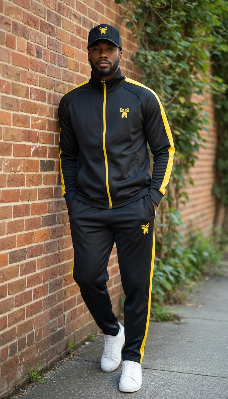 SBM Premium Knitted TrackSuits - Embroidered Logo