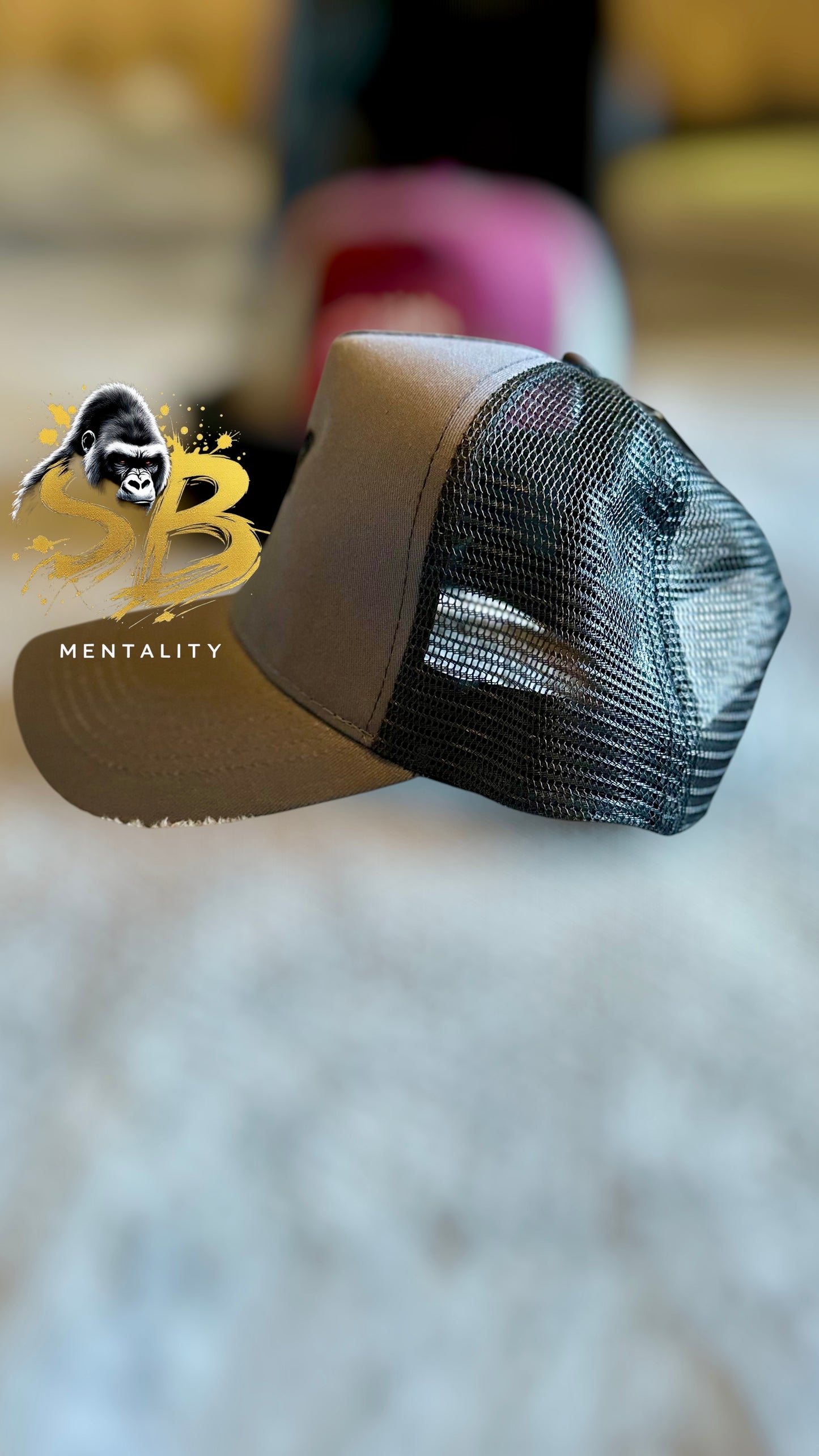 Classic Pre-Curved Peak SnapBack - Graphite Grey/Black