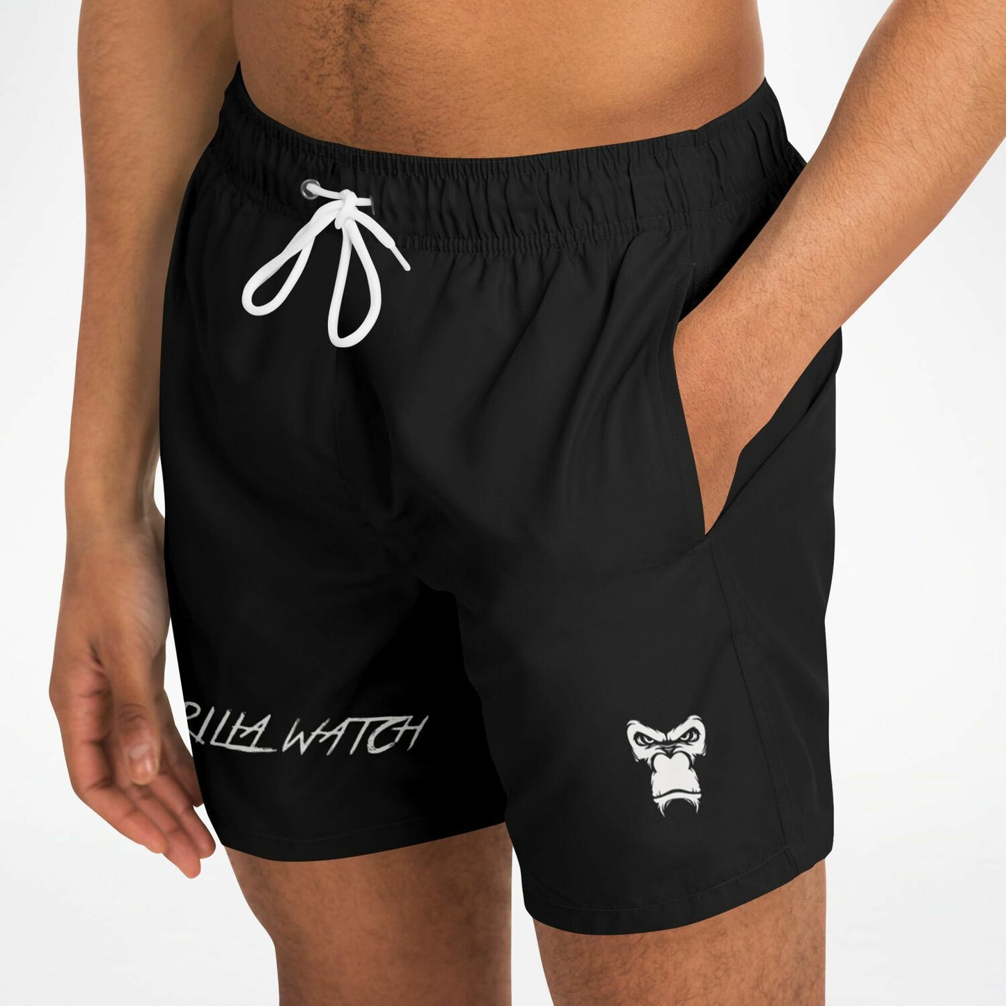 SB Mentality Swim Trunks Men - Black & White