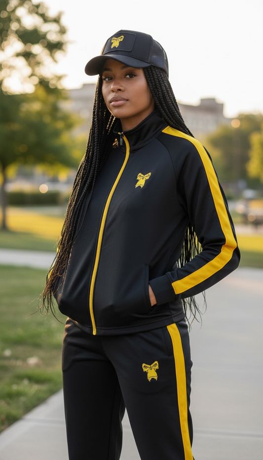 SBM Premium Knitted TrackSuits - Embroidered Logo