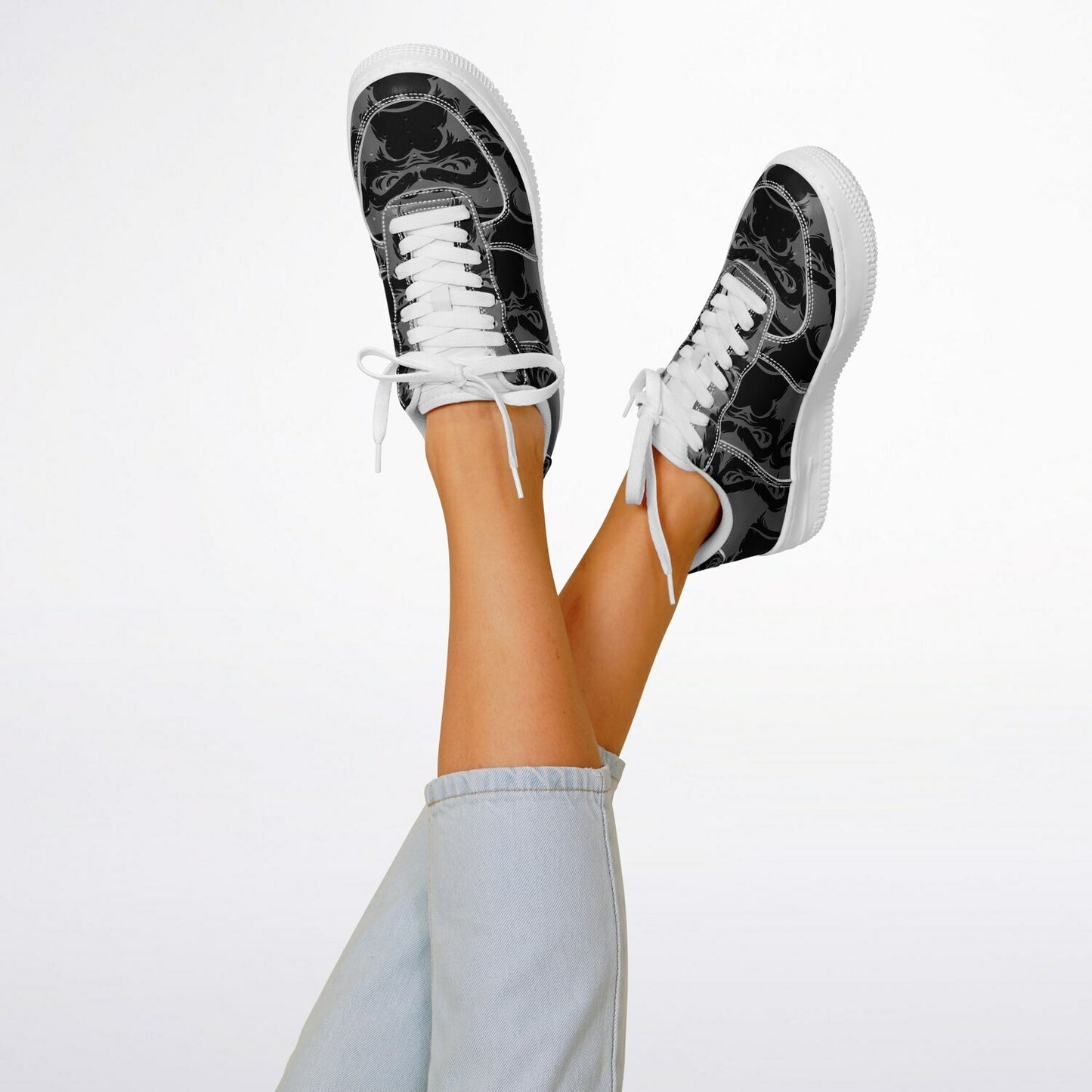 Core Low Shoes - Grey & Black