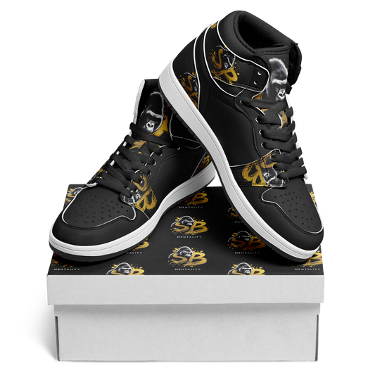 SBM Obsidian | Regalia Black High Tops