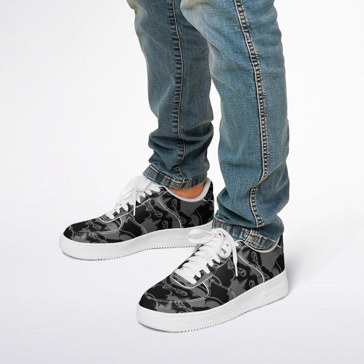 Core Low Shoes - Grey & Black