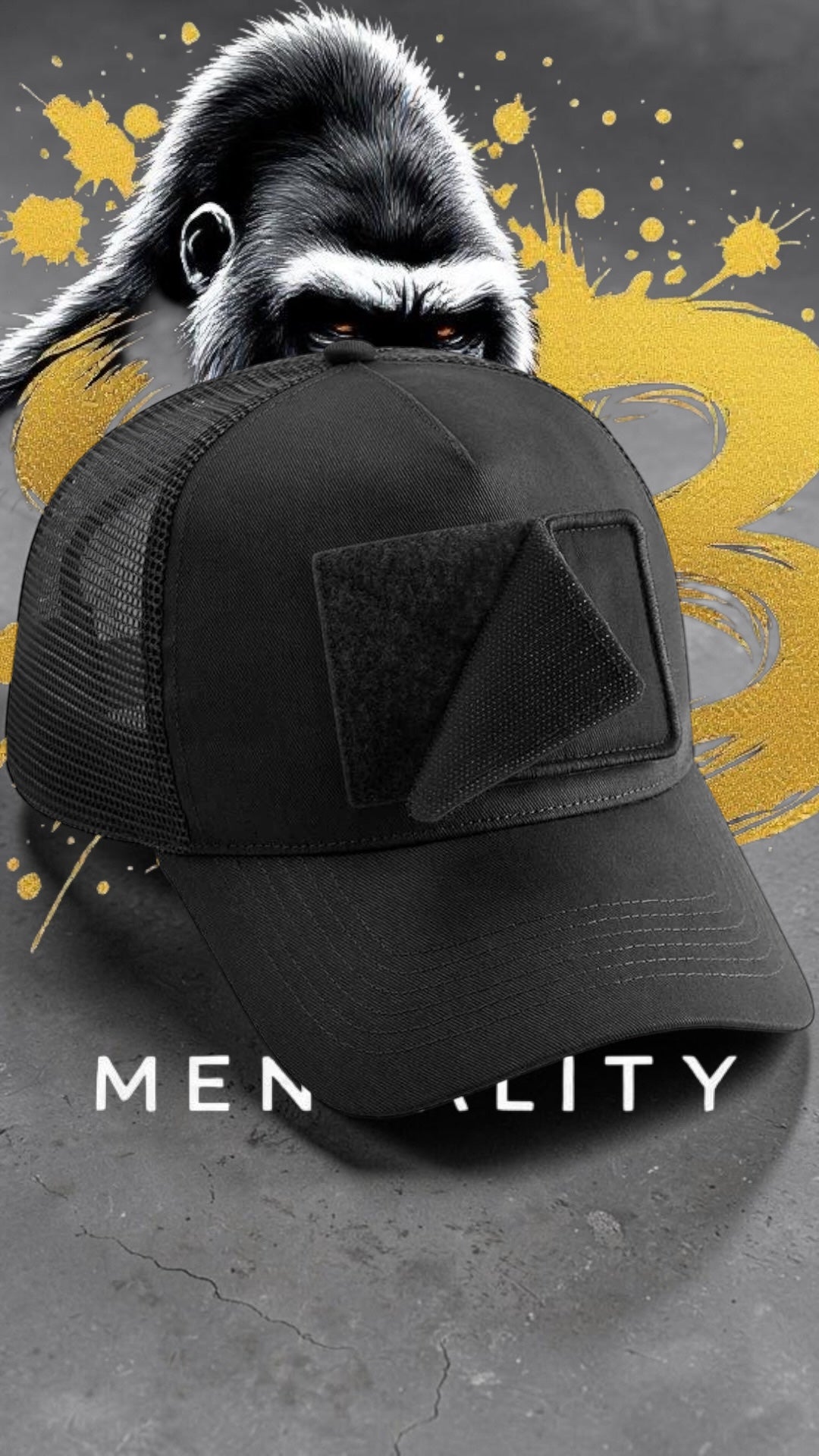 Interchangeable Velcro Patch SnapBack