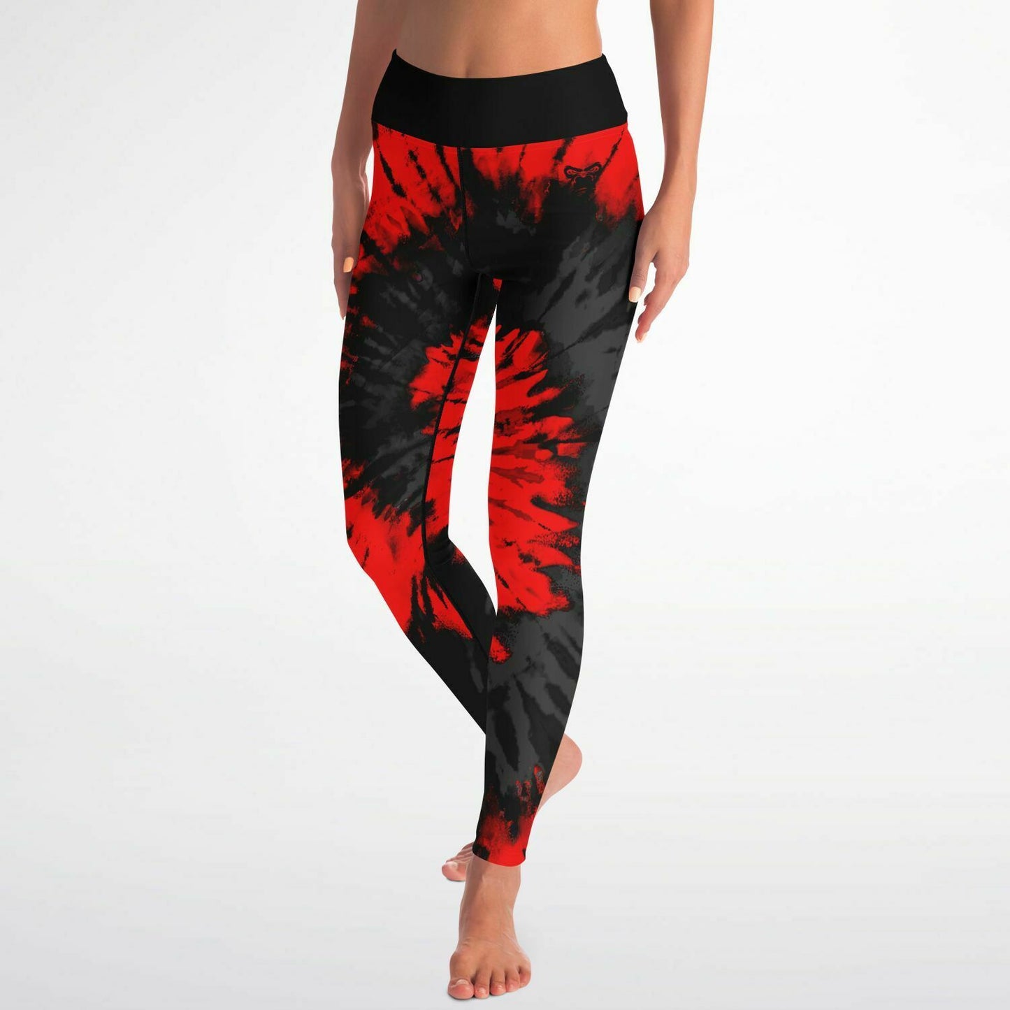 SB Mentality 'Red Tie dye' Yoga Leggings