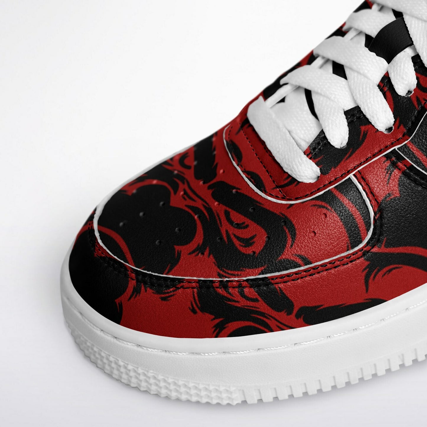 Core Low Shoes - Red & Black