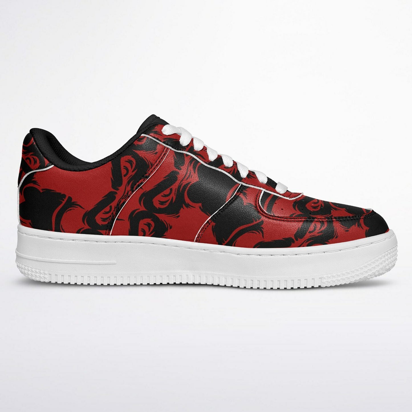 Core Low Shoes - Red & Black
