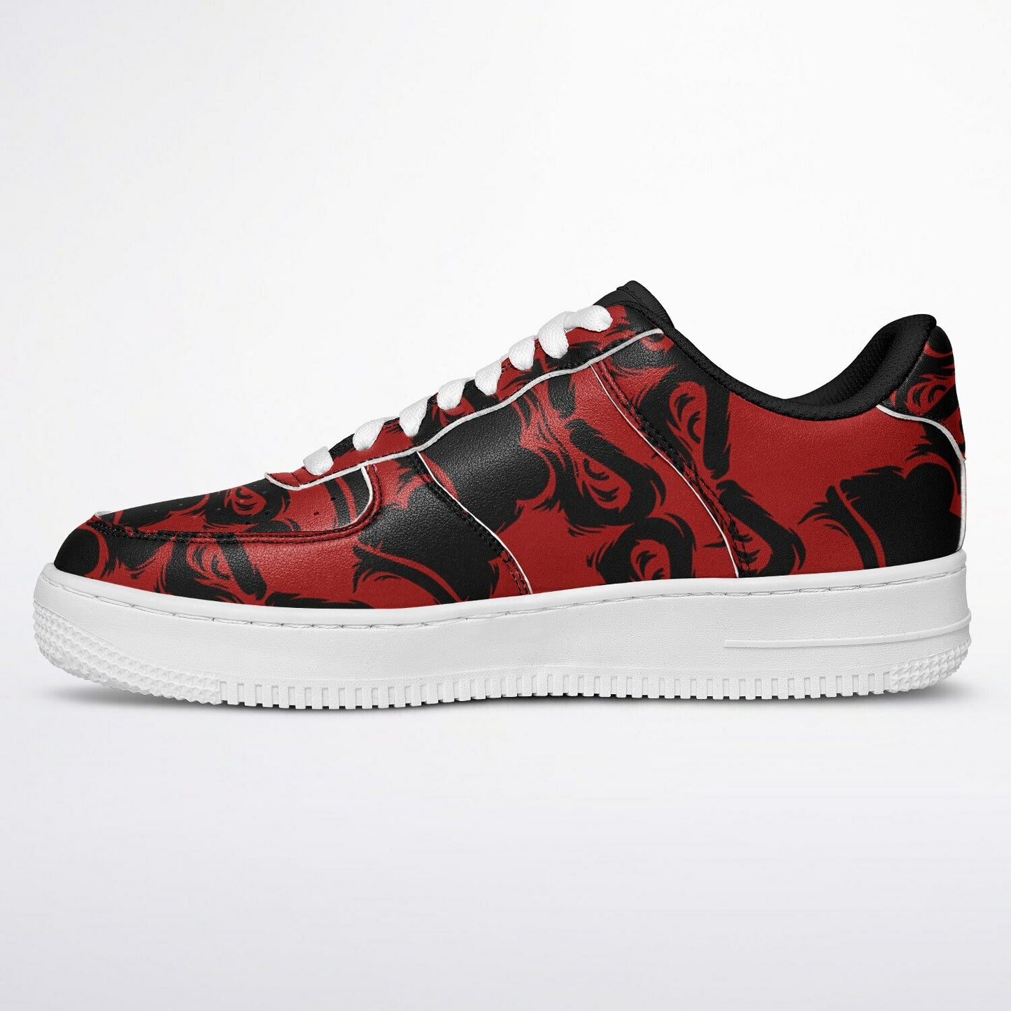 Core Low Shoes - Red & Black