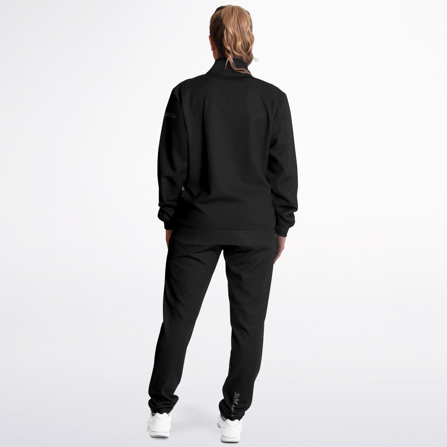 "Fit Squad" Dark Charcoal & Grey Tracksuit