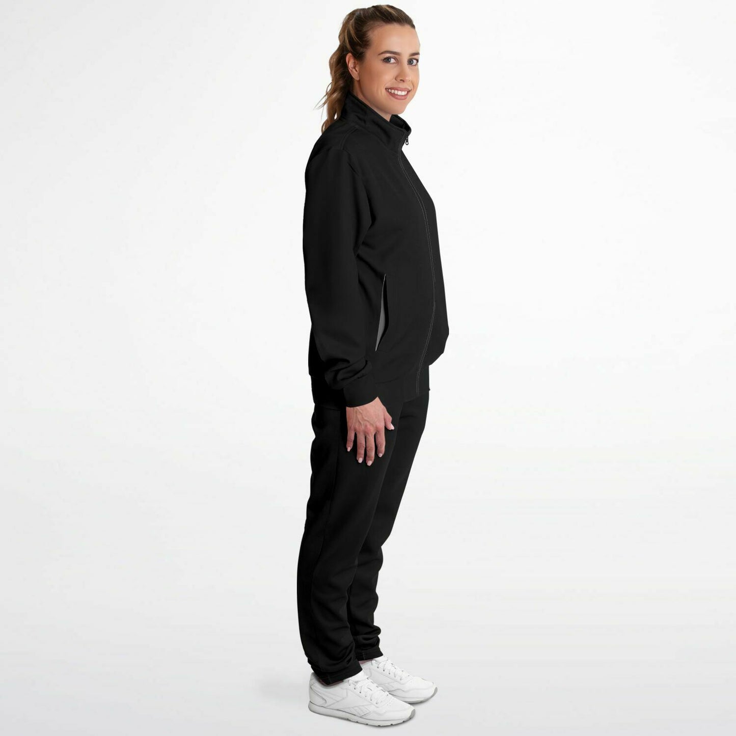"Fit Instructor" Tracksuit - Dark Charcoal & Grey