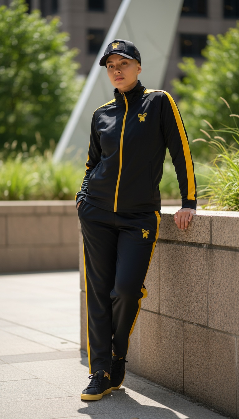 SBM Premium Knitted TrackSuits - Embroidered Logo