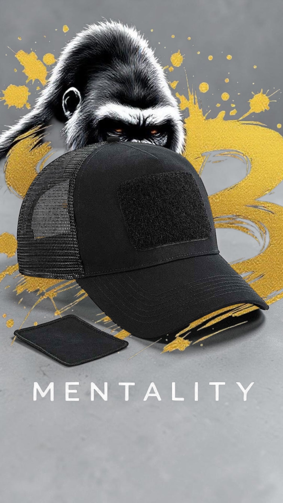 Interchangeable Velcro Patch SnapBack
