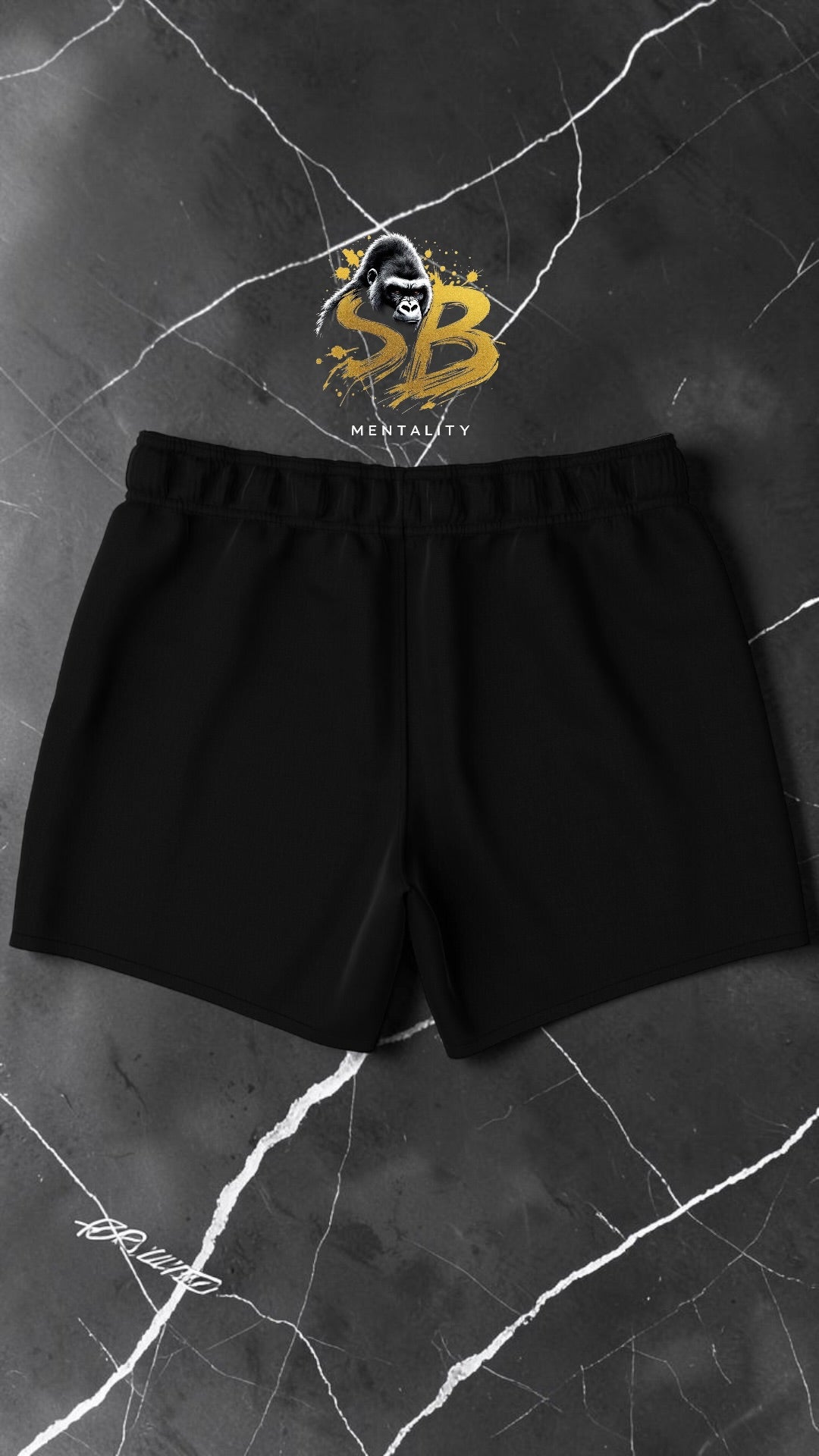 SB Mentality Swim Trunks Men - Black & White