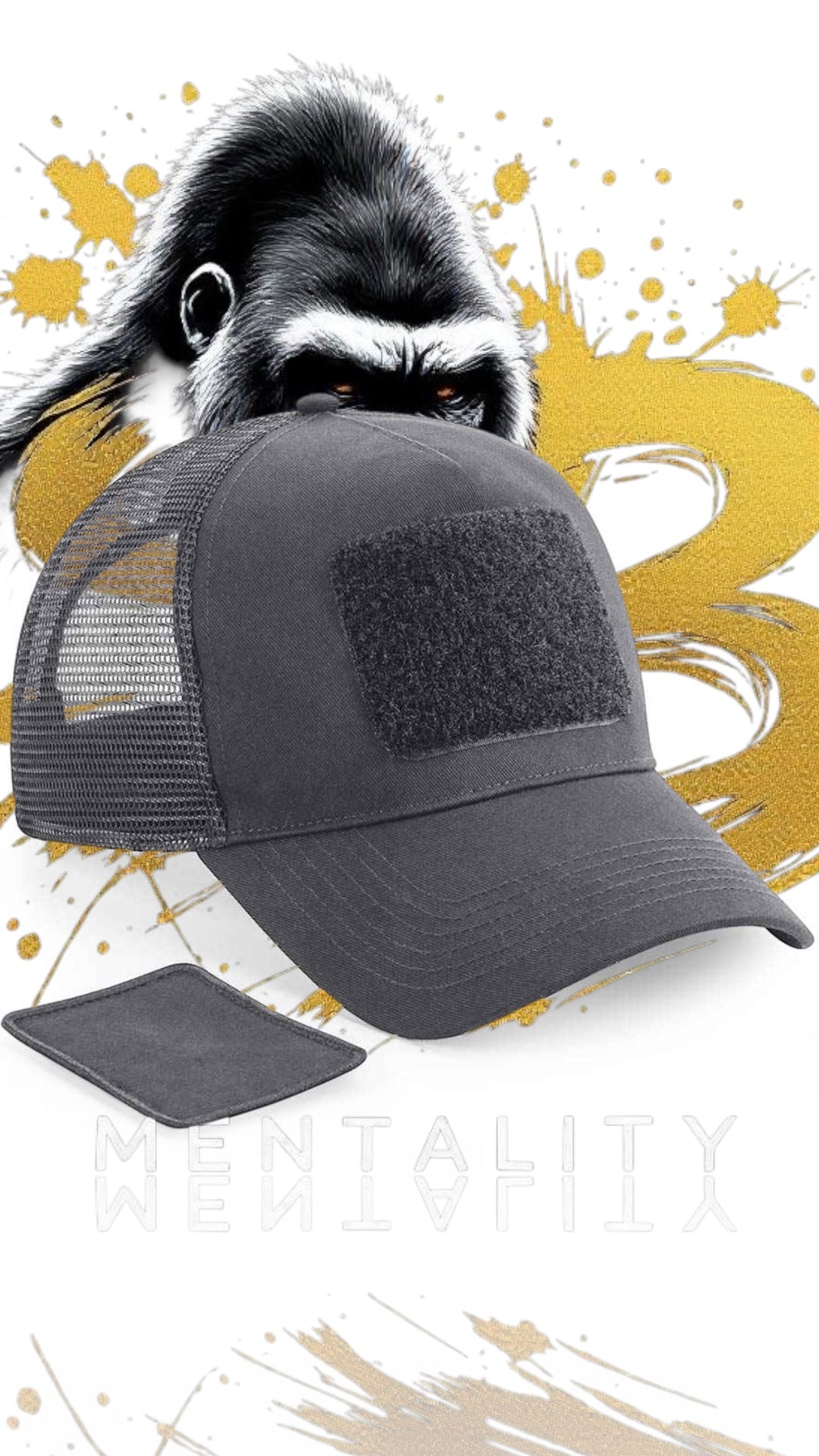 Interchangeable Velcro Patch SnapBack