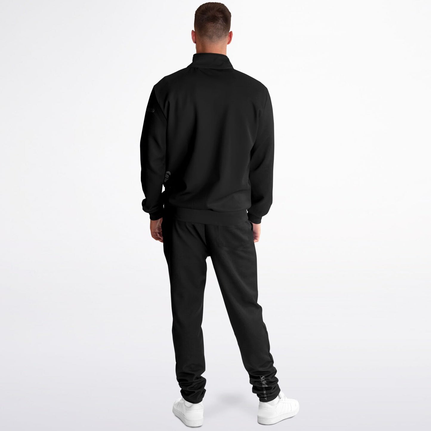 "Fit Squad" Dark Charcoal & Grey Tracksuit