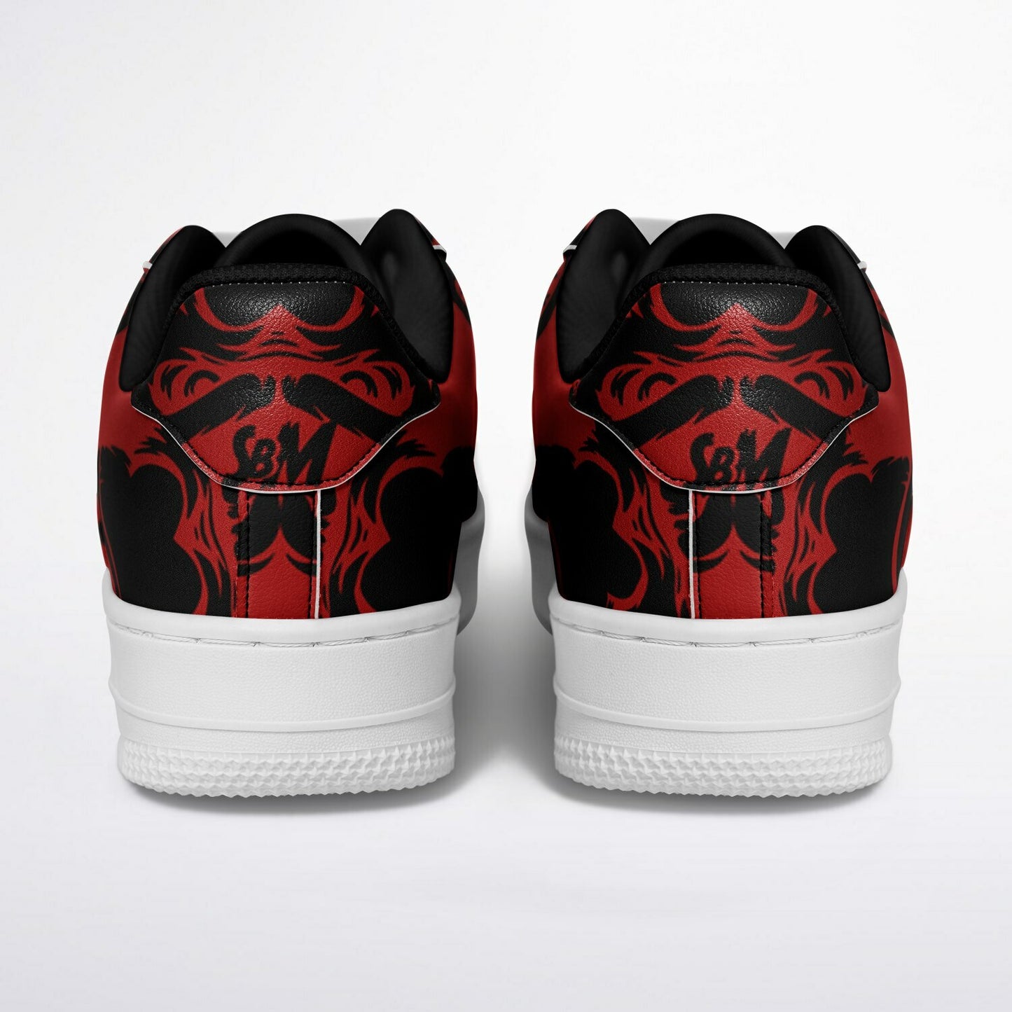 Core Low Shoes - Red & Black