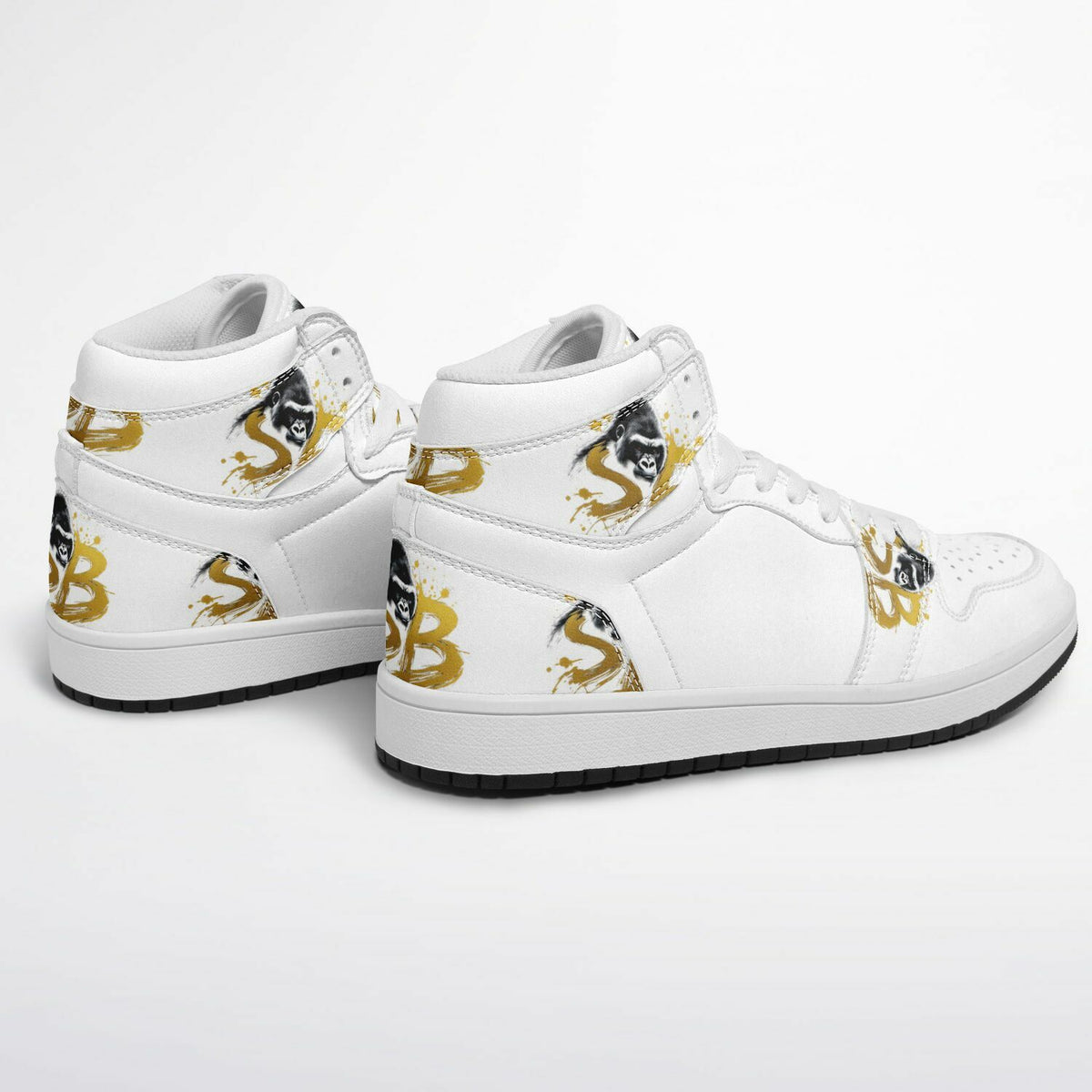 SBM Aureus | Regalia White High Tops