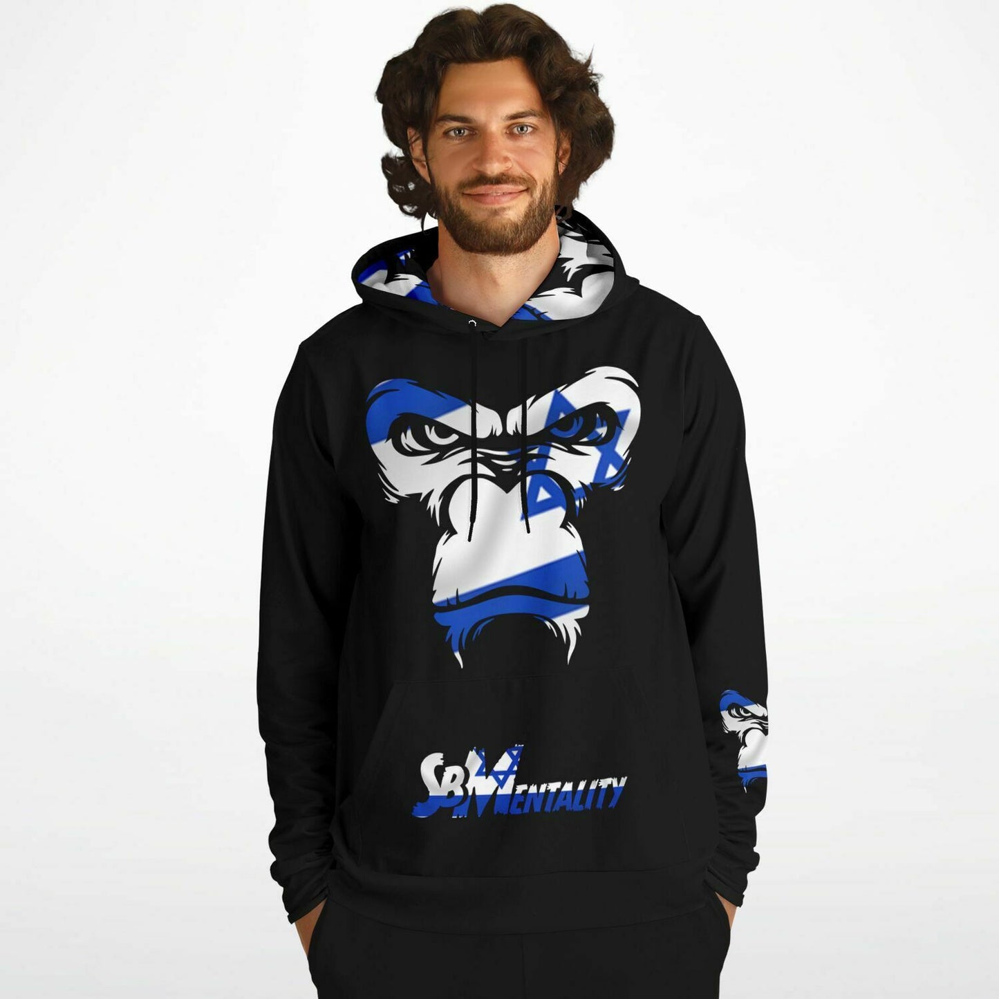 "Israel Flag" SB Mentality Fashion Hoodie