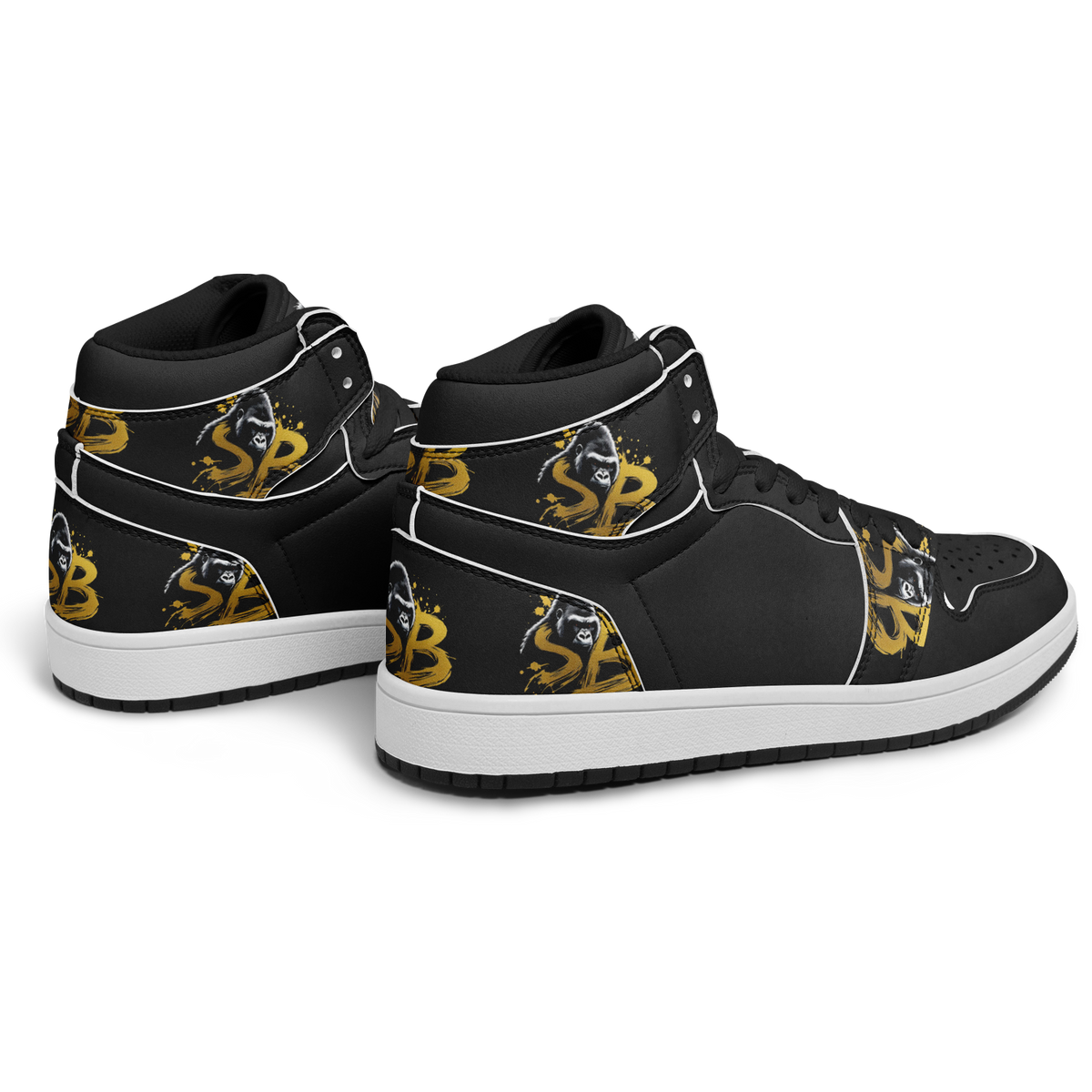 SBM Obsidian | Regalia Black High Tops