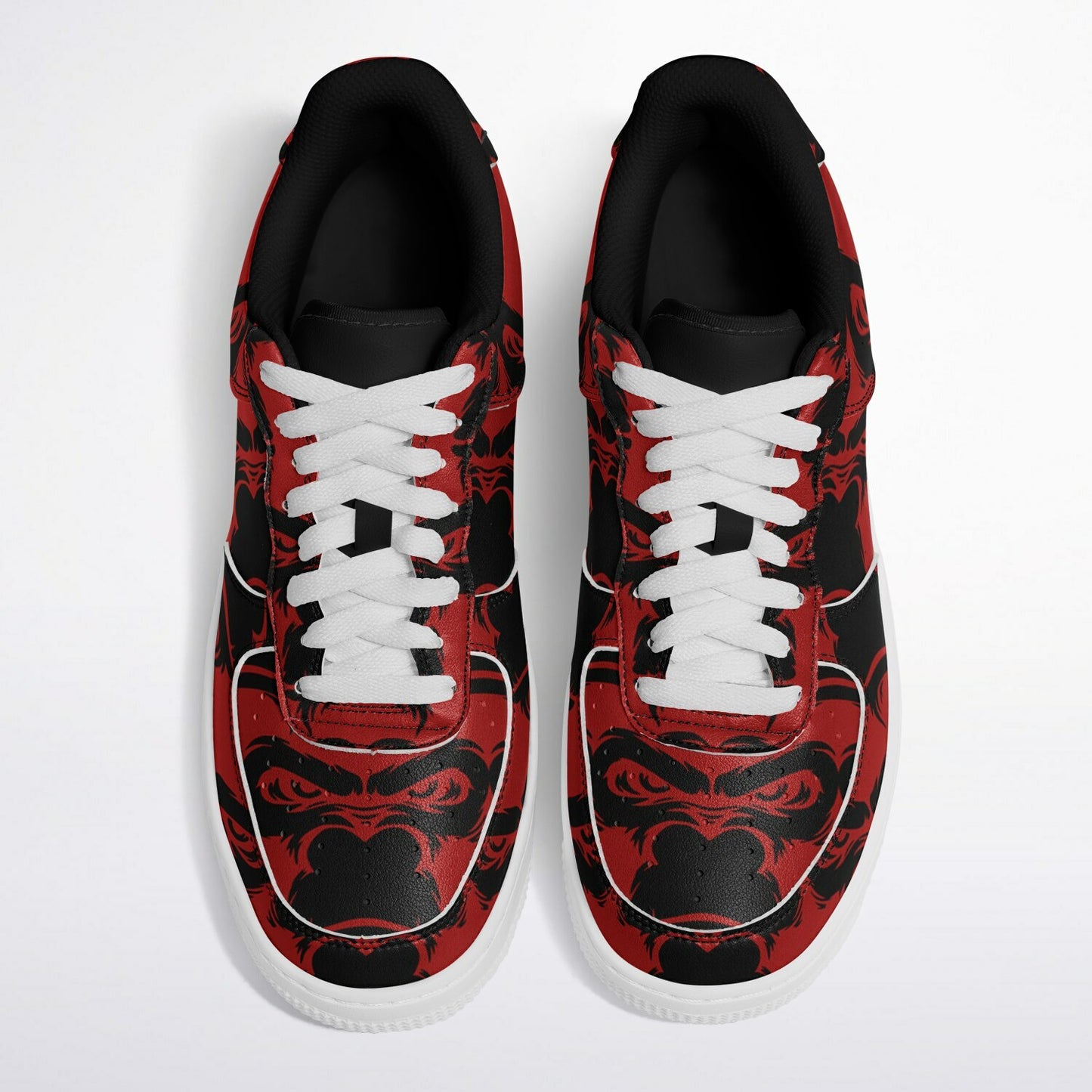 Core Low Shoes - Red & Black