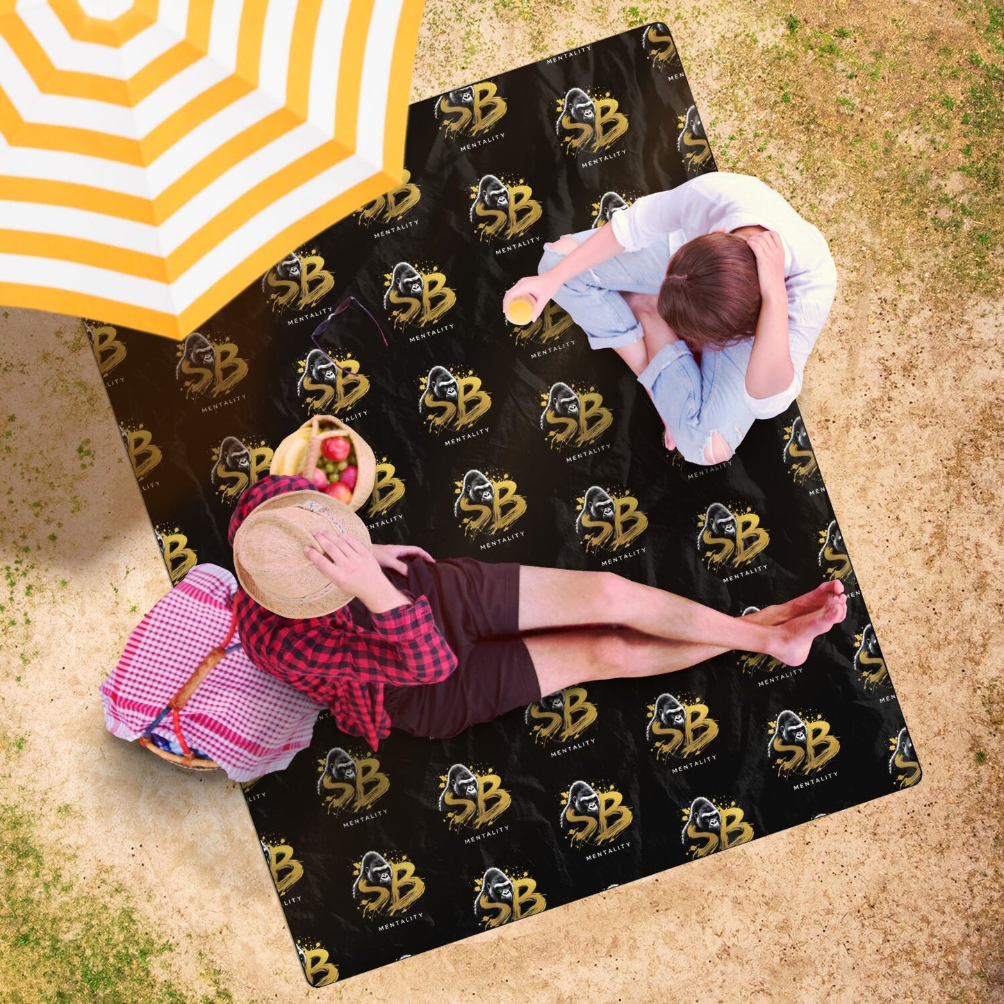 SBM Freeform Beach Towel