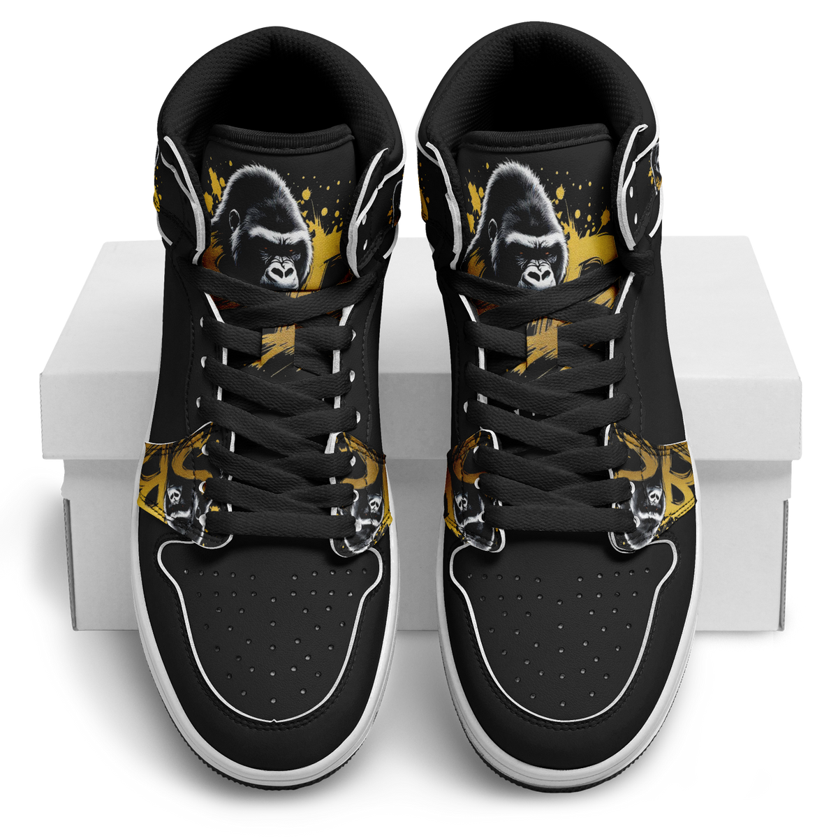 SBM Obsidian | Regalia Black High Tops