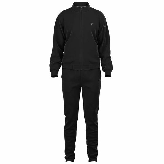 "Fit Instructor" Tracksuit - Dark Charcoal & Grey