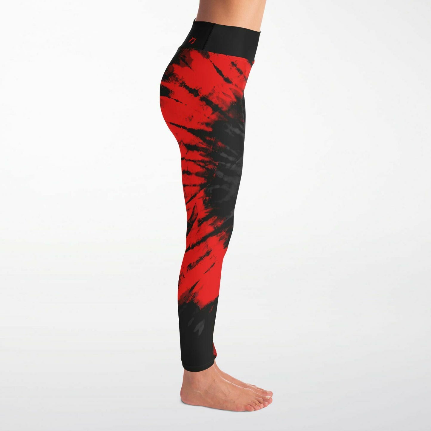 SB Mentality 'Red Tie dye' Yoga Leggings