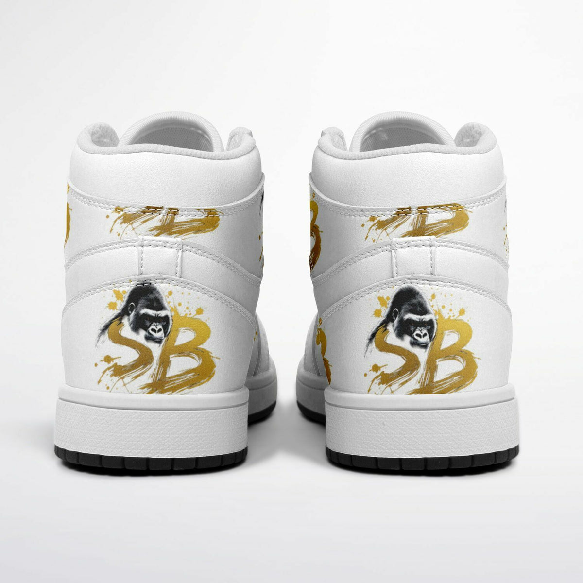 SBM Aureus | Regalia White High Tops