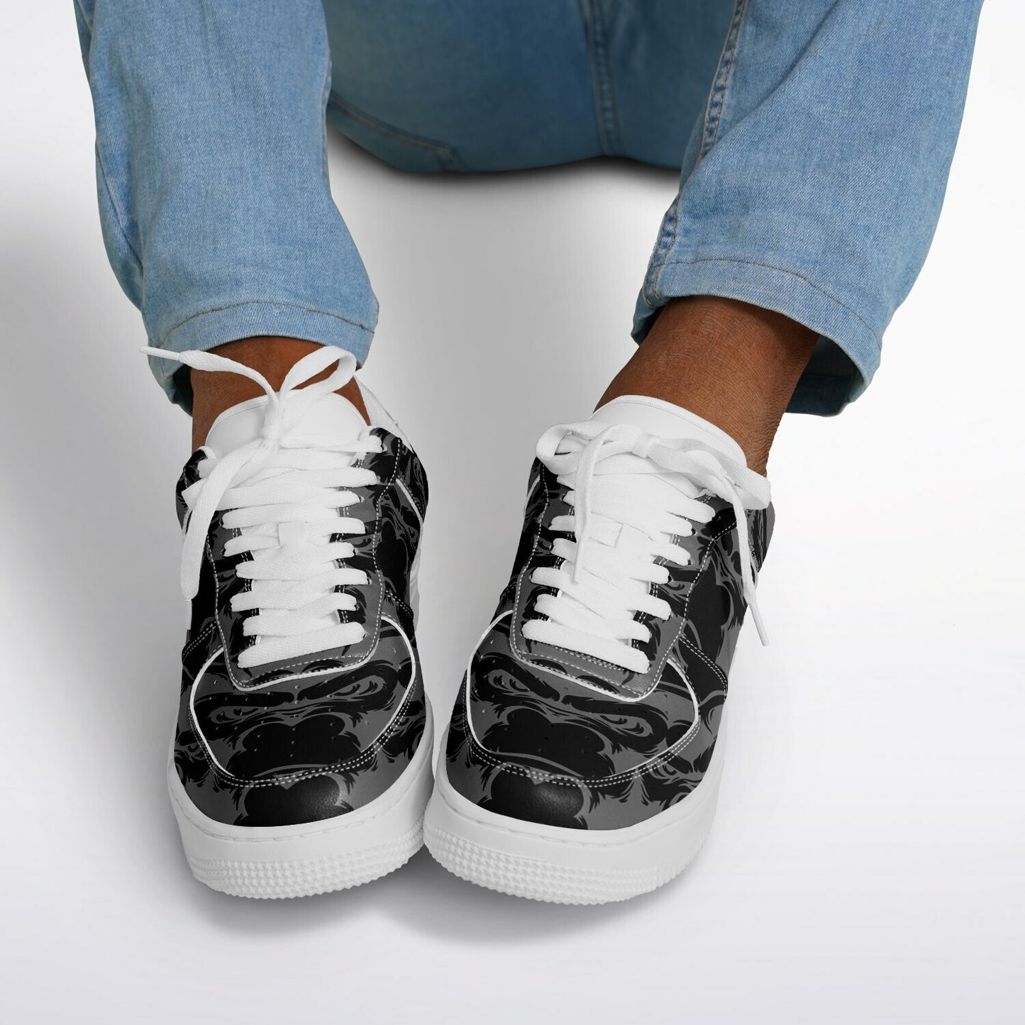 Core Low Shoes - Grey & Black