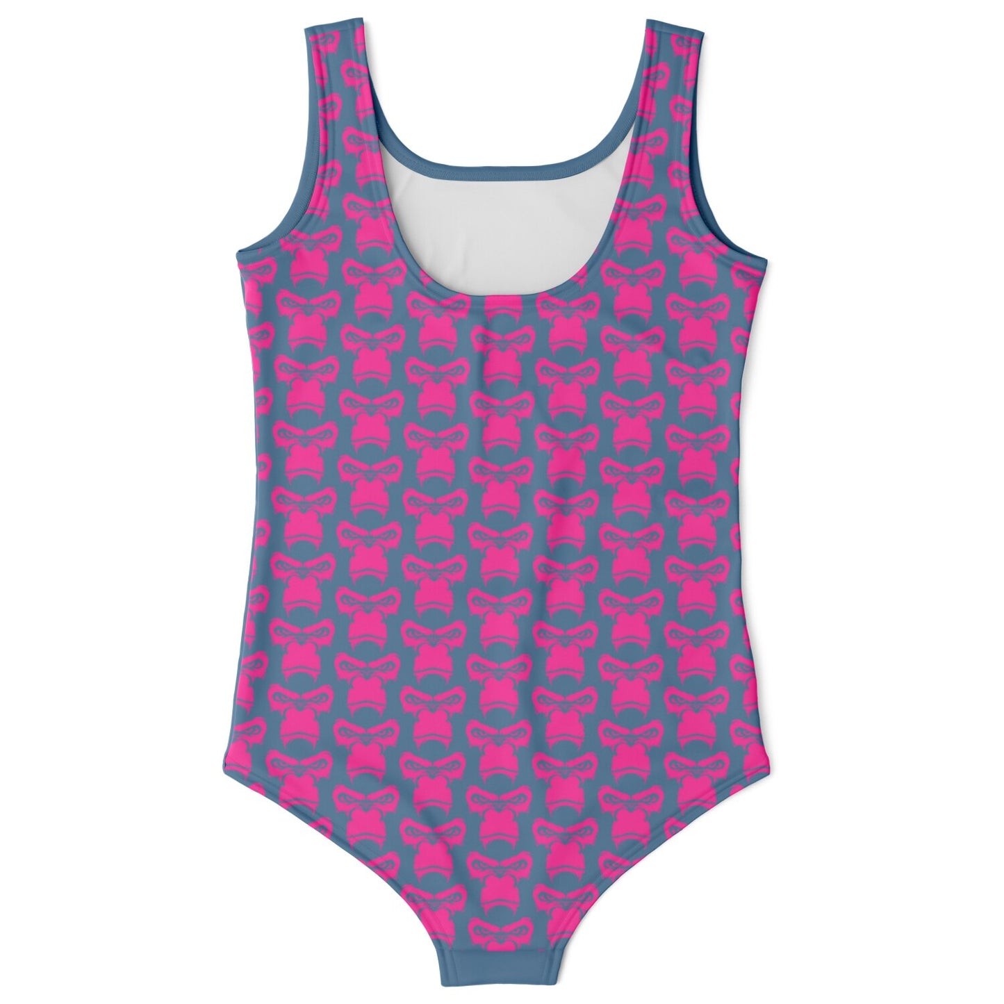 SB Mentality Kids One-Piece Swimsuit - Teal & Pink