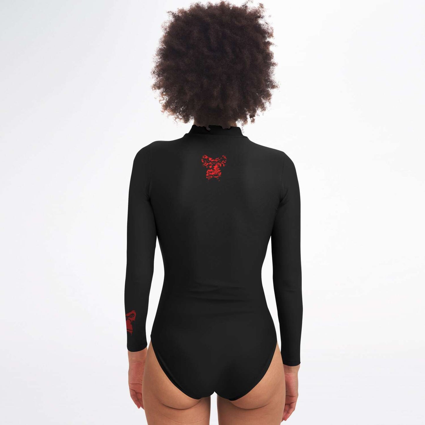 SB Mentality Premium Long - sleeve Body Suit (Charcoal Black)