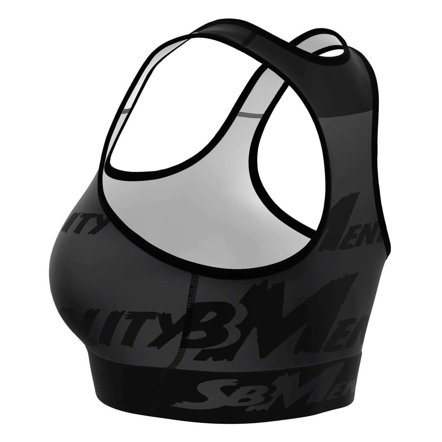 SB Mentality Sports Bra (Black/Grey)