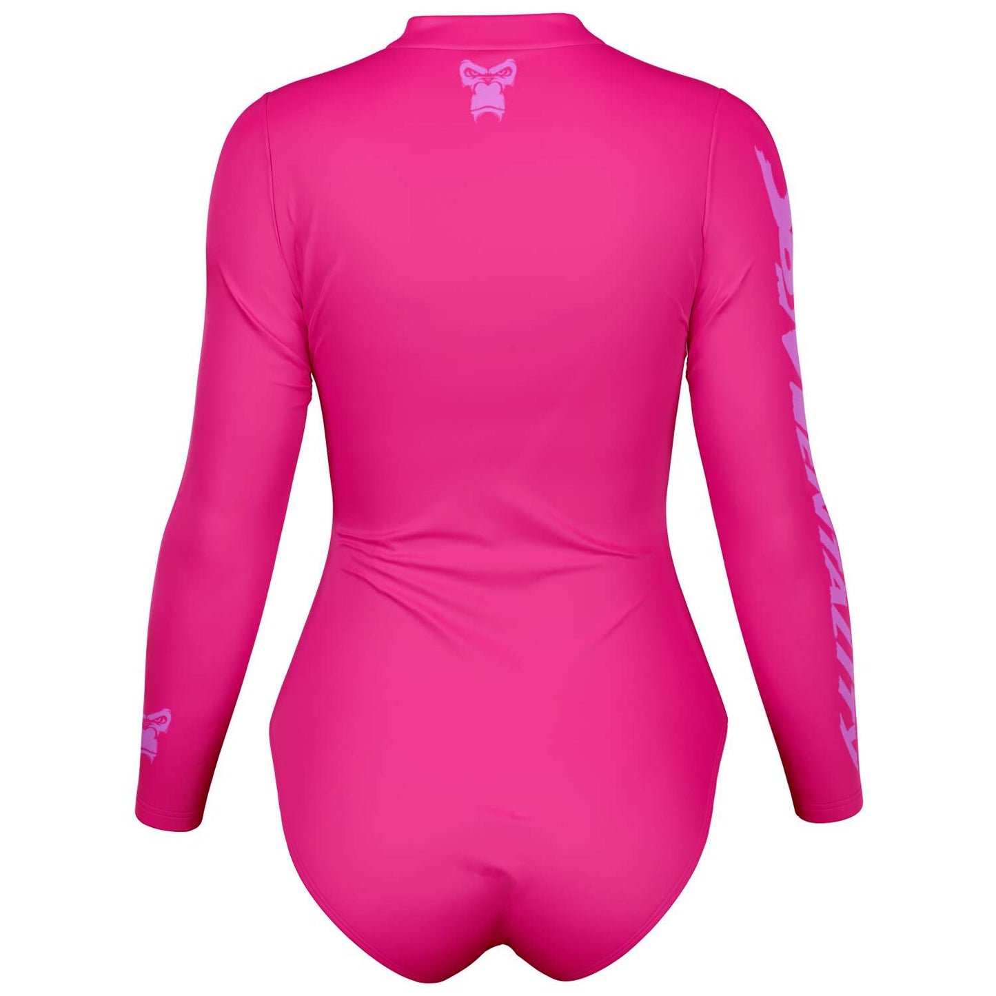 SB Mentality Premium Long - Sleeve Body Suit (Pink on Boujie Pink)