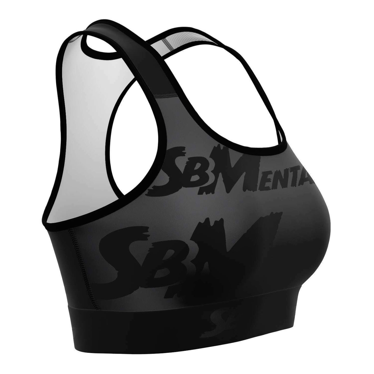 SB Mentality Sports Bra (Black/Grey)