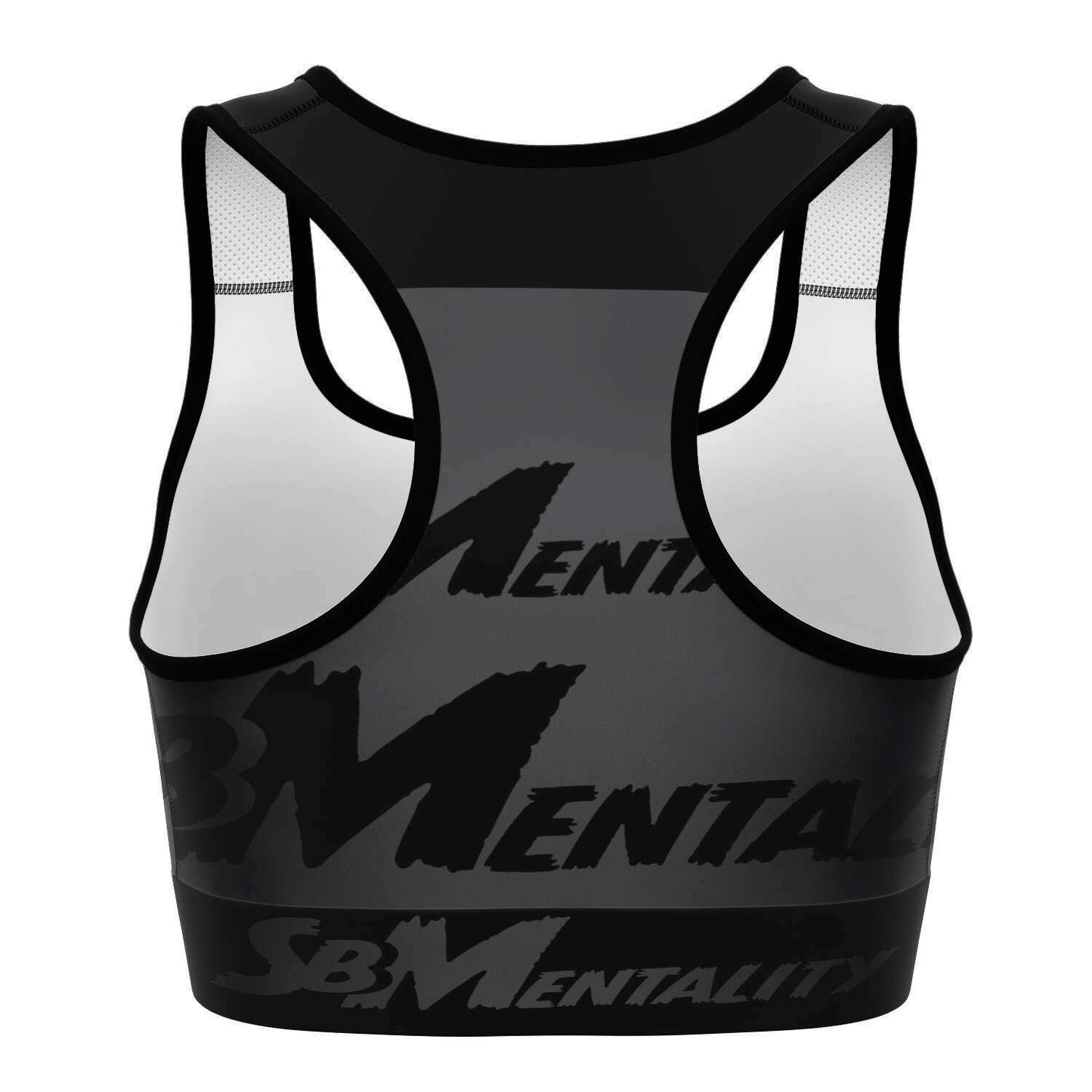 SB Mentality Sports Bra (Black/Grey)