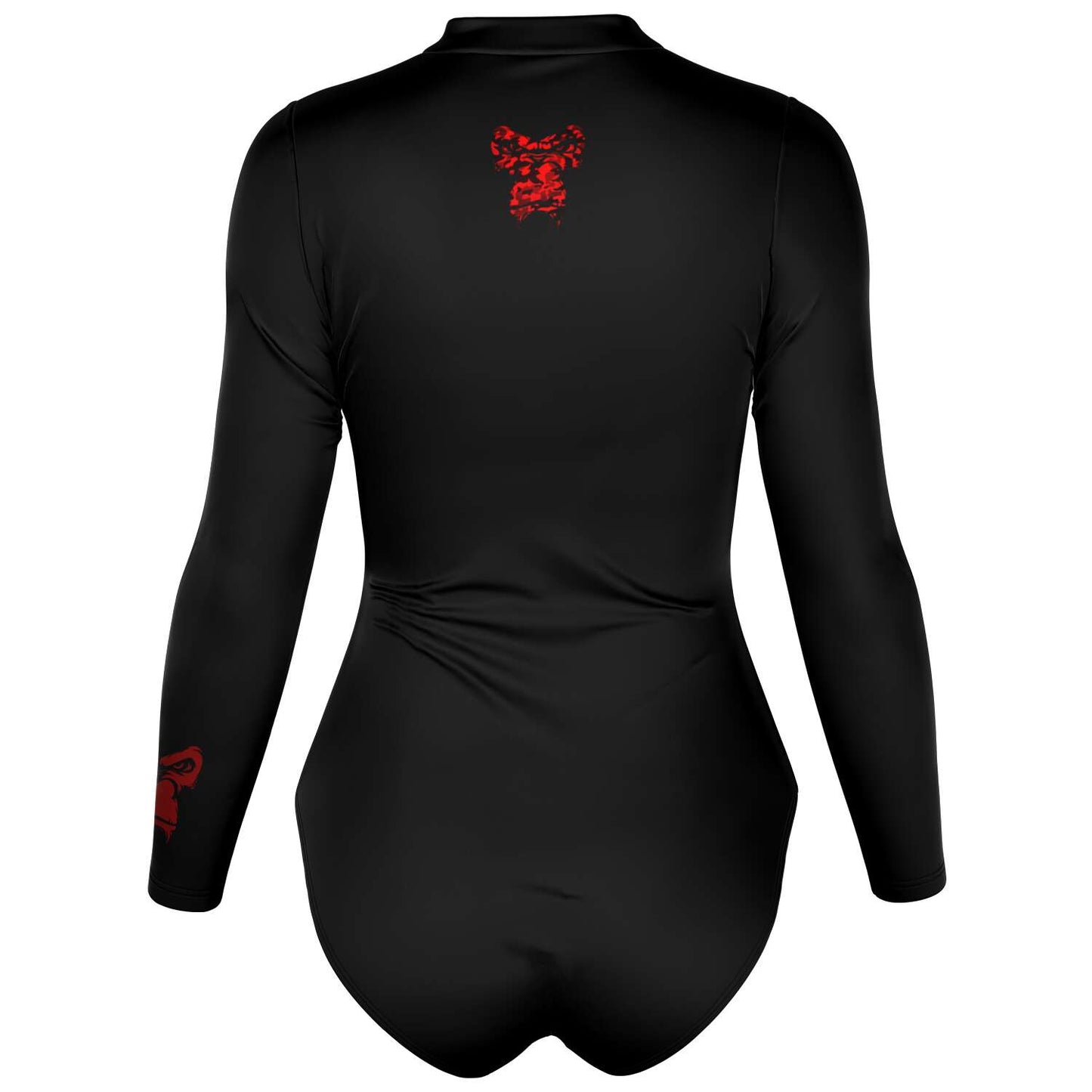 SB Mentality Premium Long - sleeve Body Suit (Charcoal Black)