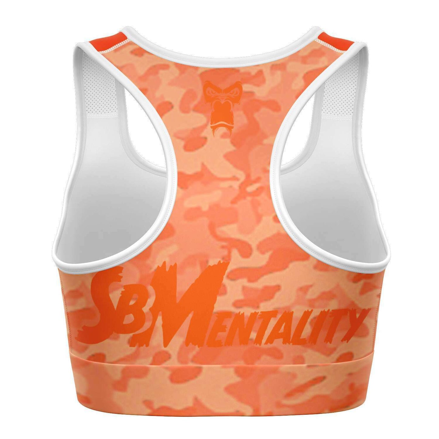 SB Mentality Premium Sports Bra (Peach Camouflage)